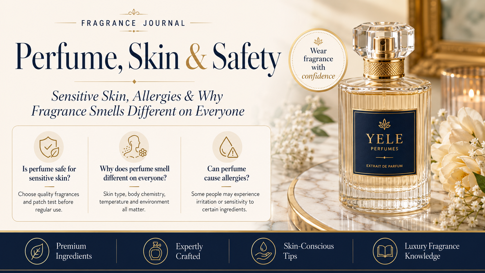 Is Perfume Safe for Sensitive Skin? Allergies, Skin Reactions & Why Perfume Smells Different on Everyone