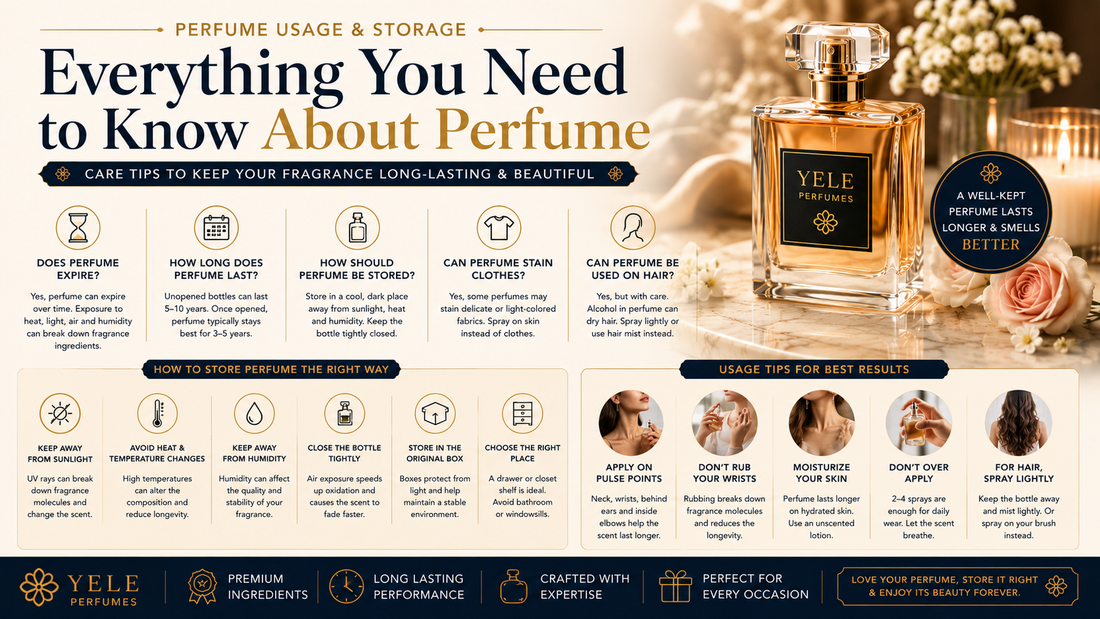 Perfume Storage Guide: Does Perfume Expire? How to Store Perfume Properly
