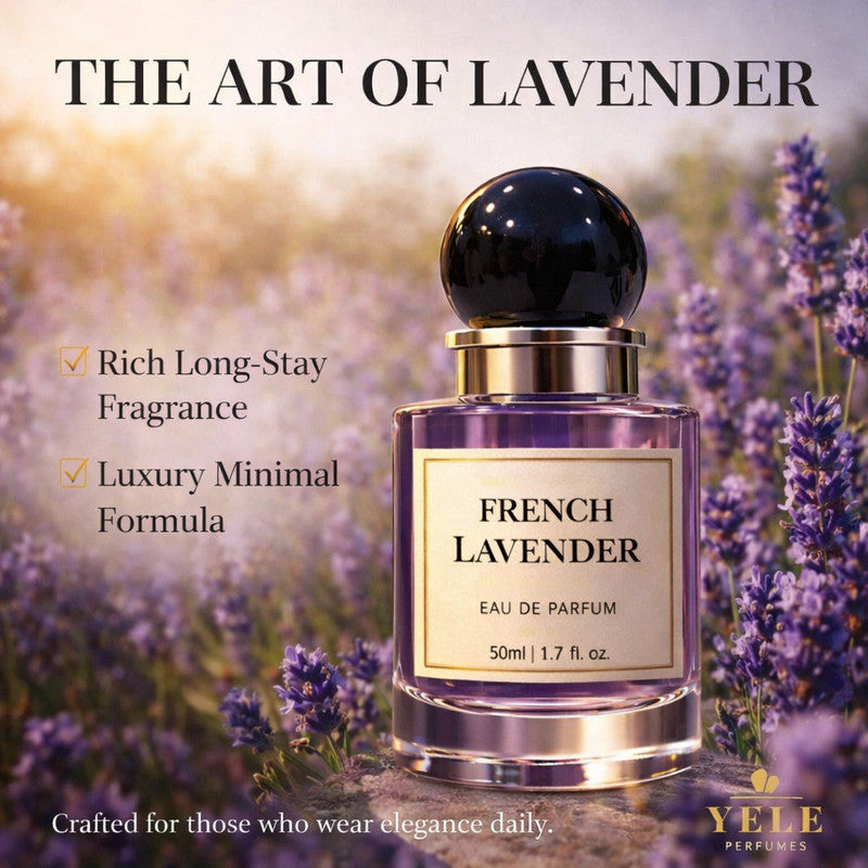 YELE Perfumes French Lavender Eau de Parfum 50ml Unisex