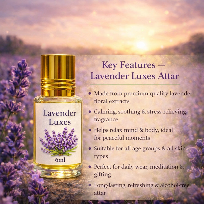 YELE Perfumes Lavender Luxes Floral Attar 6ml